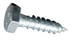 LAG SCREW 7/16" DRIVE 1/4"-10X1"